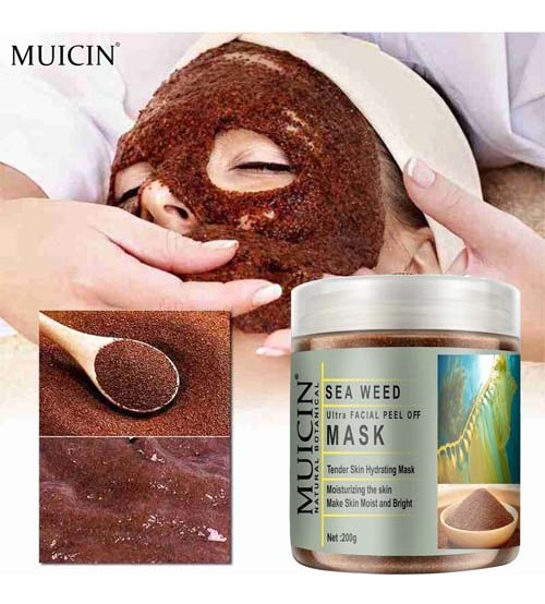 Muicin Seaweed Mask Moisturizing Hydrating Pore Shrink Facial Skin Care